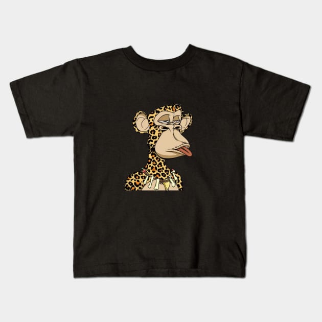 Crazy Monkey Kids T-Shirt by Tynna's Store